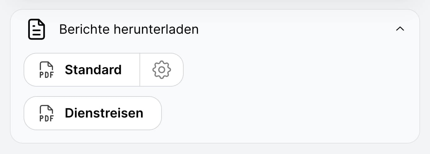 Berichte als PDF herunterladen
